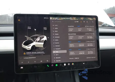 2022 Tesla Model Y Long Range Dual Motor All-Wheel Drive z USA, uszkodzony, nr VIN 7SAYGDEE6NF436924